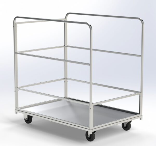 Carro contentores Hospitalar
