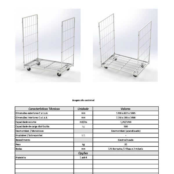 Roll RST 1200X800x1700 2 Lados - Image 2