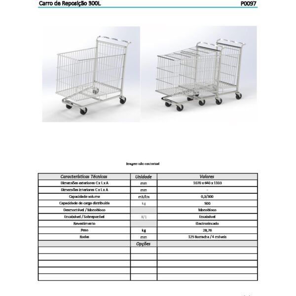 Carro de Reposição Encaixável - Image 2