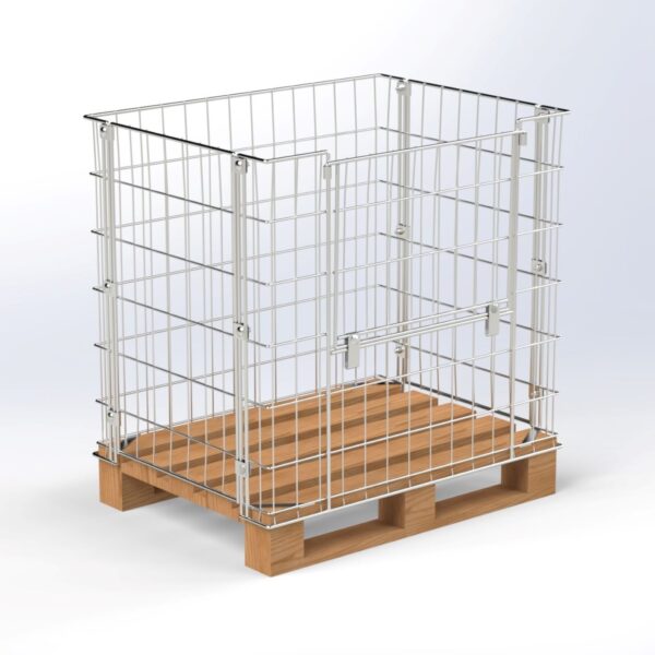 Colar de Paletes 600x800 com porta no lado 800