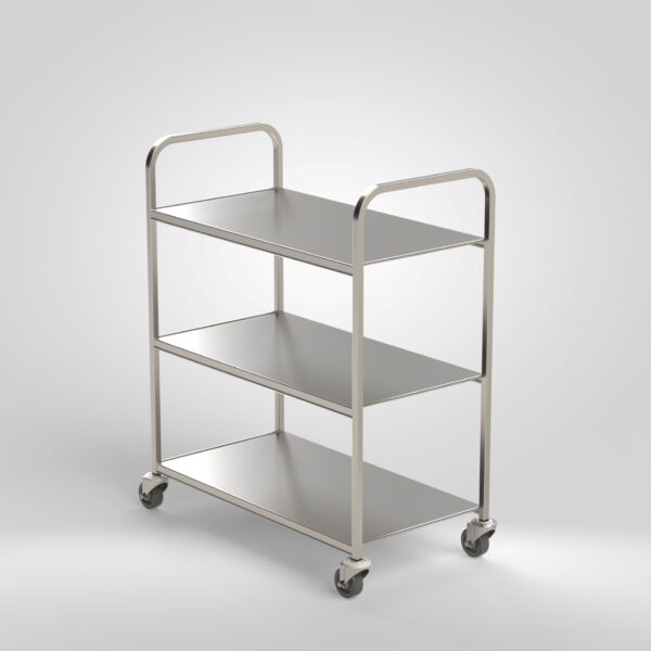 Carro Prateleiras Inox