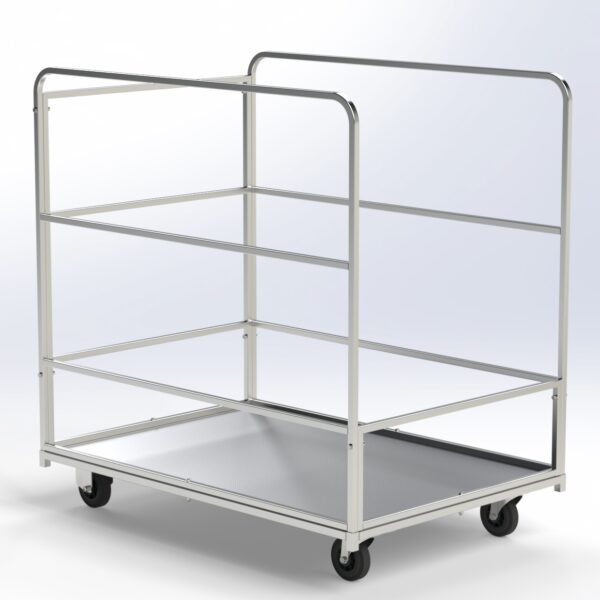 Carro contentores Hospitalar