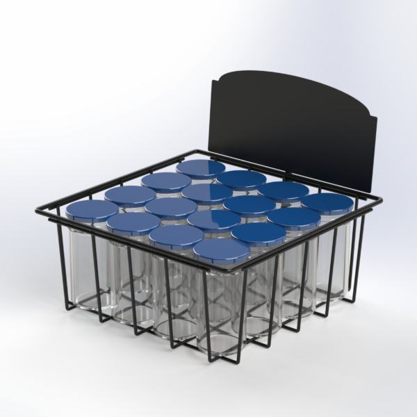 Cesta Expositora em Arame