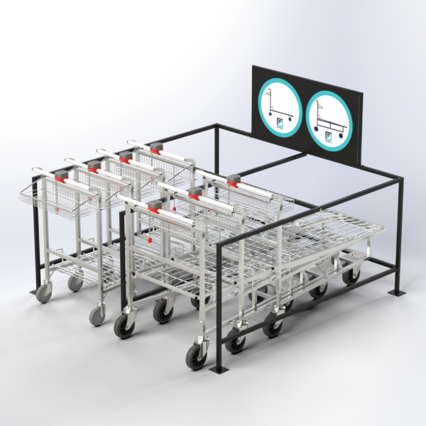 Estacionamento Duplo para Carros Compras