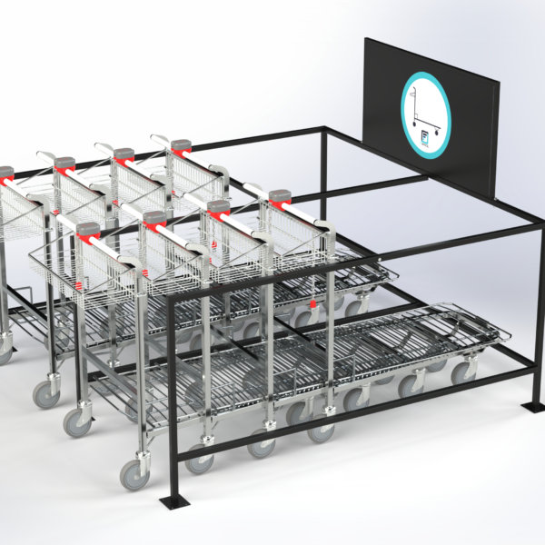 Estacionamento Duplo para Carros Compras